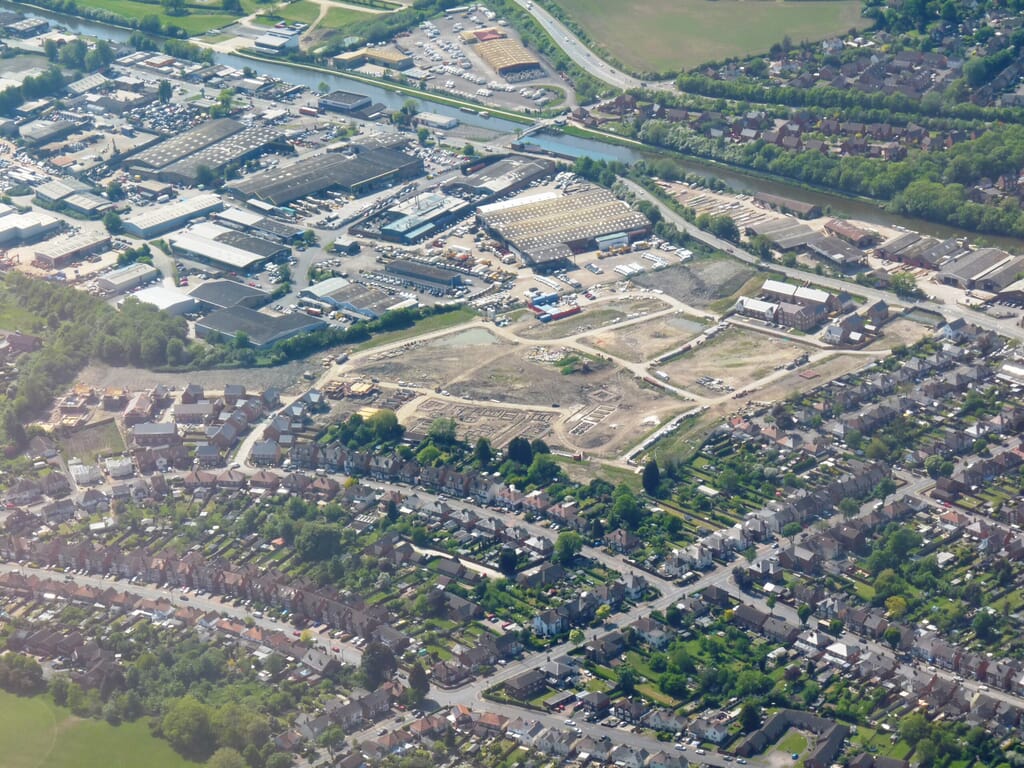 Earls Park, Gloucester from above Earls Park, Gloucester from above