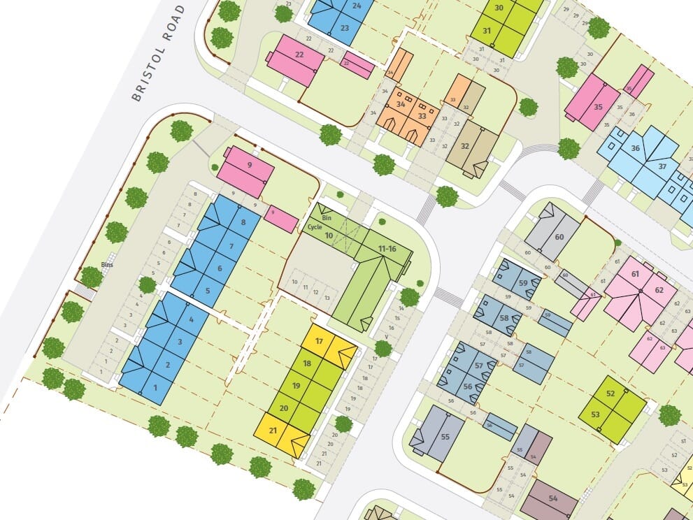 New Homes Site Plan New Homes Site Plan