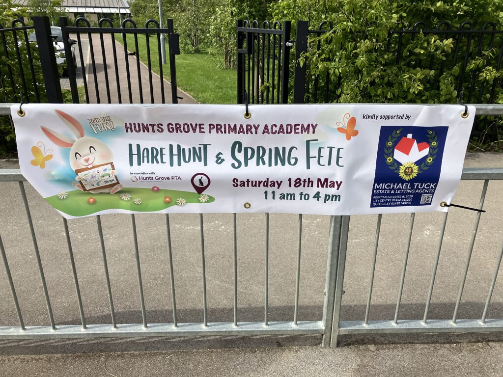 Hunts Grove Primary School's Hare Hunt & Spring Fete Hunts Grove Primary School's Hare Hunt & Spring Fete