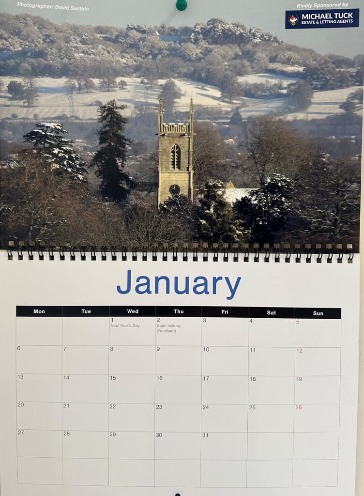 Upton St Leonards Church Calendar Upton St Leonards Church Calendar